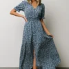 HAY Robyn Maxi Dress | French Blue Floral Dresses