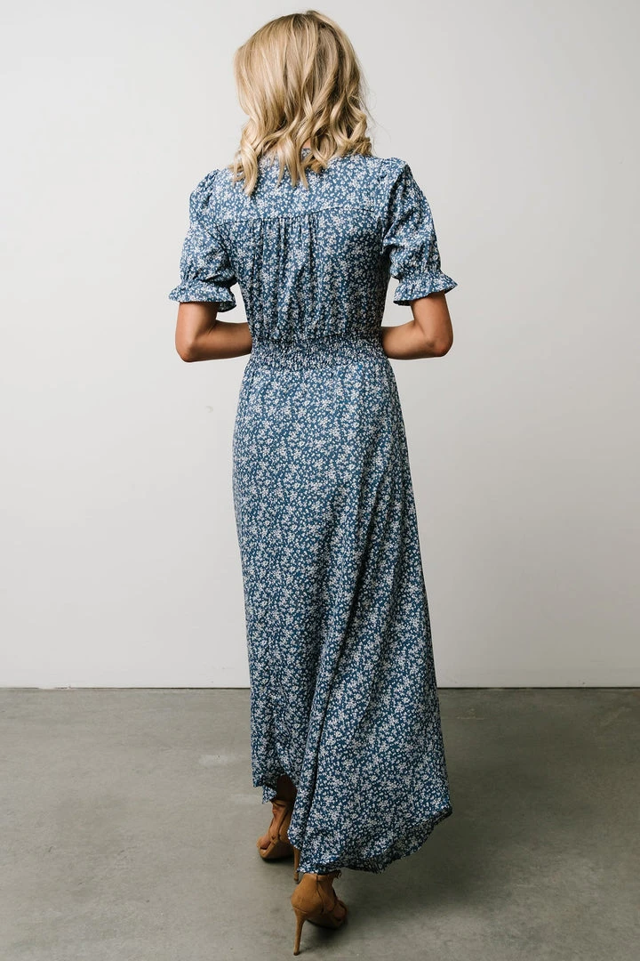 HAY Robyn Maxi Dress | French Blue Floral Dresses 5 HAY Robyn Maxi Dress | French Blue Floral Dresses