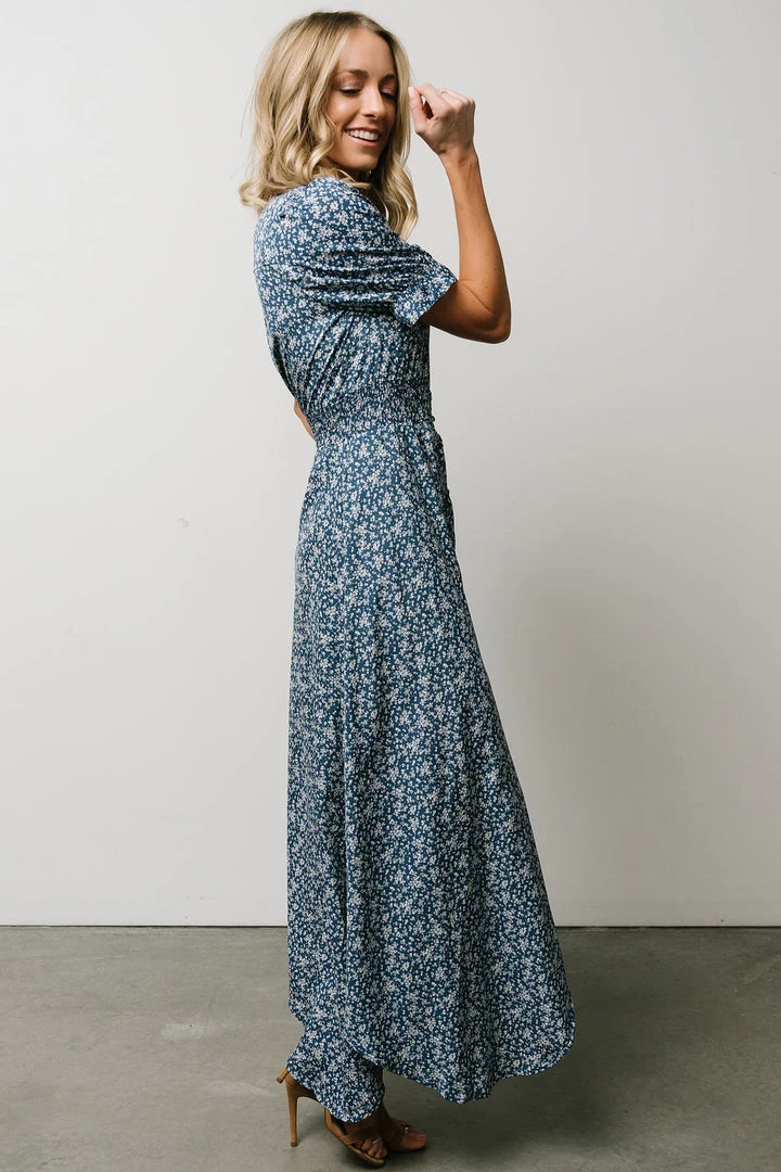 HAY Robyn Maxi Dress | French Blue Floral Dresses 6 HAY Robyn Maxi Dress | French Blue Floral Dresses