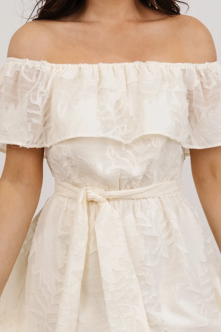 FT Uzair High Low Midi Dress | Ivory Shop All 6 FT Uzair High Low Midi Dress | Ivory Shop All