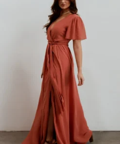 RR Vaughnie Maxi Dress | Dusty Clay