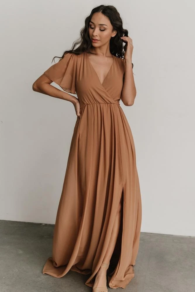 RR Vaughnie Maxi Dress | Light Copper Dresses 7 RR Vaughnie Maxi Dress | Light Copper Dresses