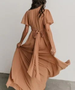 RR Vaughnie Maxi Dress | Light Copper Dresses