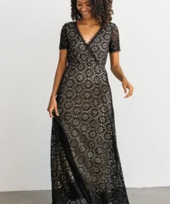 RR Venice Lace Maxi Dress | Black 13 RR Venice Lace Maxi Dress | Black
