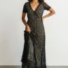 RR Venice Lace Maxi Dress | Black