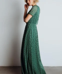 RR Venice Lace Maxi Dress | Green