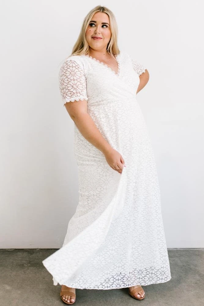 RR Dresses Venice Lace Maxi Dress | White 7 RR Dresses Venice Lace Maxi Dress | White