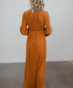 BB Custom Venus Pleated Maxi Dress | Saffron Dresses