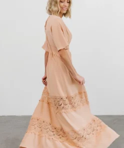 RR Vera Maxi Dress | Salmon