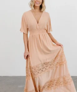 RR Vera Maxi Dress | Salmon