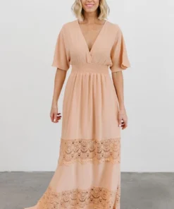 RR Vera Maxi Dress | Salmon