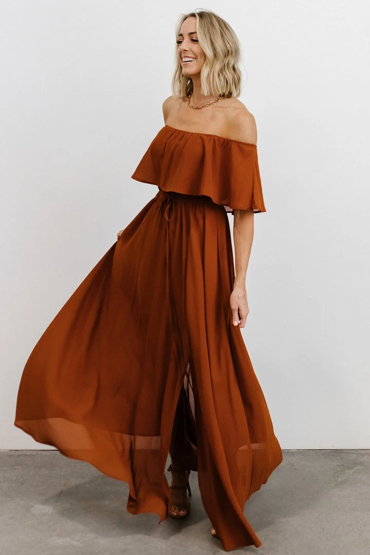 BB Custom Victoria Off Shoulder Maxi Dress | Spice Dresses 5 BB Custom Victoria Off Shoulder Maxi Dress | Spice Dresses