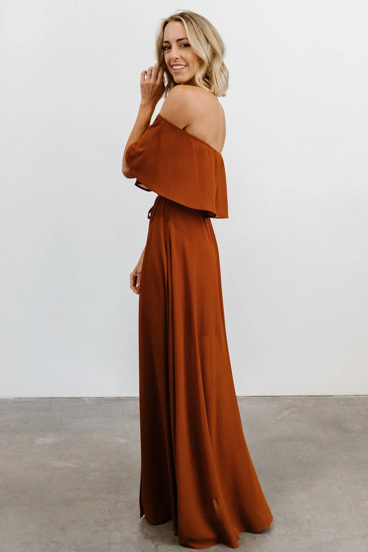 BB Custom Victoria Off Shoulder Maxi Dress | Spice Dresses 2 BB Custom Victoria Off Shoulder Maxi Dress | Spice Dresses