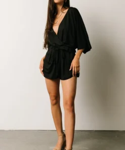 DD Vince Romper | Black 17 DD Vince Romper | Black