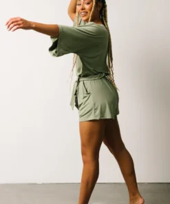 DD Boho Vince Romper | Dusty Sage 13 DD Boho Vince Romper | Dusty Sage