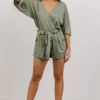 DD Boho Vince Romper | Dusty Sage