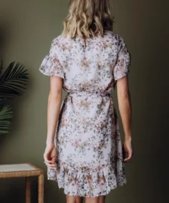HAY Vita Short Dress | Blush Floral Dresses