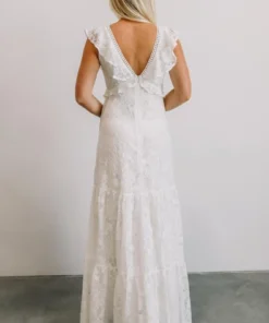 AK Vivianne Lace Maxi Dress | White 21 AK Vivianne Lace Maxi Dress | White