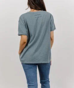 IL Voss Vintage Tee | Slate Blue