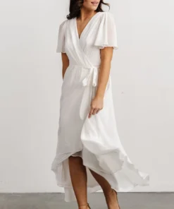 Soi Dresses Waverly Wrap Dress | Off-White