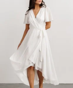 Soi Dresses Waverly Wrap Dress | Off-White
