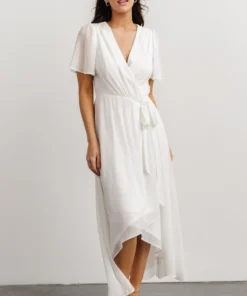 Soi Dresses Waverly Wrap Dress | Off-White