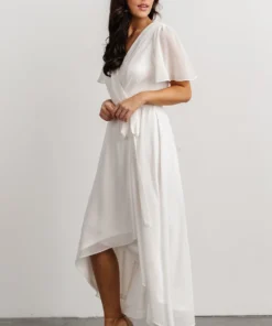 Soi Dresses Waverly Wrap Dress | Off-White