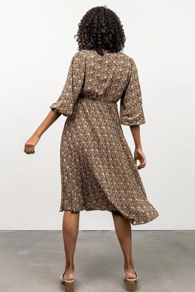 POL York Print Midi Dress | Black Dresses 6 POL York Print Midi Dress | Black Dresses