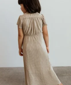 BB Custom Youth Athena Pleated Maxi Dress | Gold Dresses 19 BB Custom Youth Athena Pleated Maxi Dress | Gold Dresses