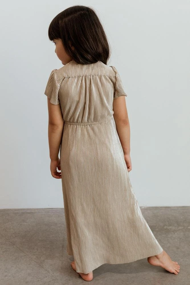BB Custom Youth Athena Pleated Maxi Dress | Gold Dresses 9 BB Custom Youth Athena Pleated Maxi Dress | Gold Dresses
