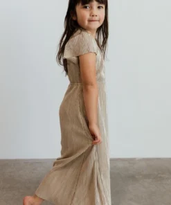 BB Custom Youth Athena Pleated Maxi Dress | Gold Dresses 17 BB Custom Youth Athena Pleated Maxi Dress | Gold Dresses