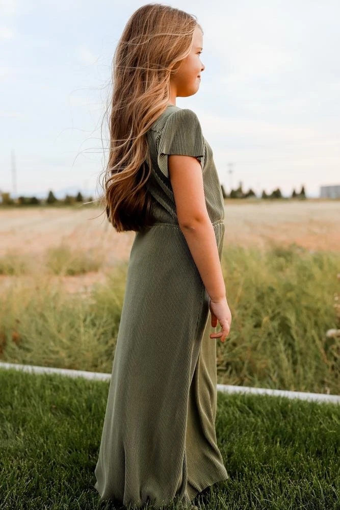 BB Custom Youth Athena Pleated Maxi Dress | Sage Maxi Dresses 9 BB Custom Youth Athena Pleated Maxi Dress | Sage Maxi Dresses