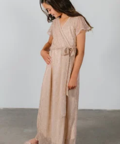 BB Custom Dresses Youth Grace Sparkle Gown | Champagne 17 BB Custom Dresses Youth Grace Sparkle Gown | Champagne