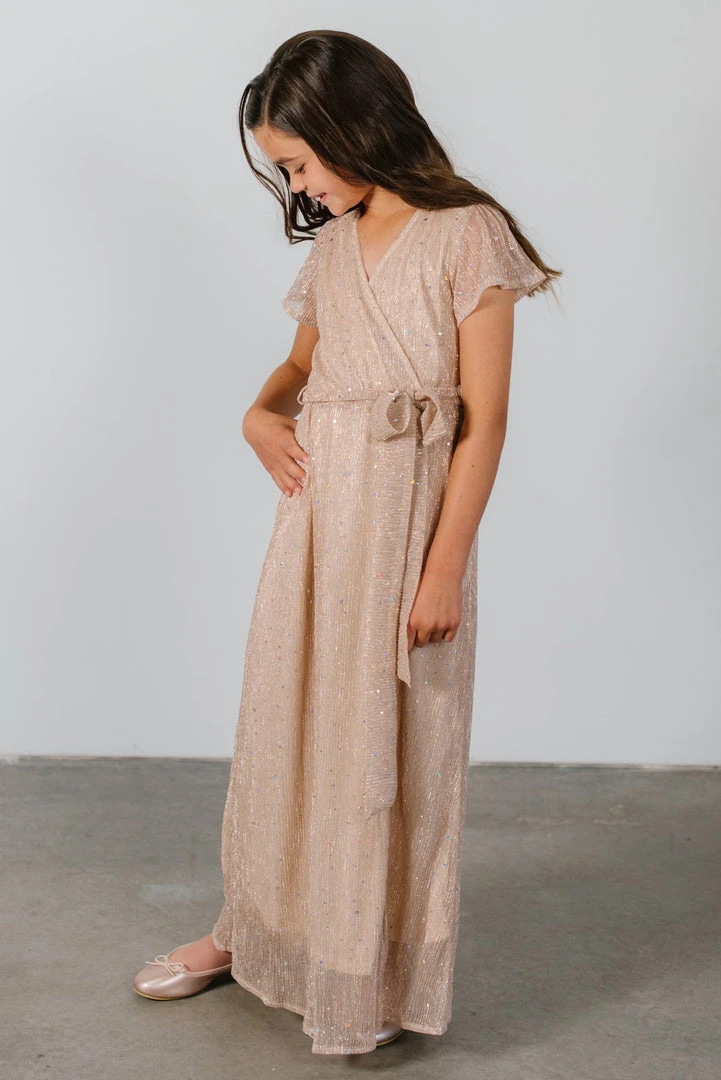 BB Custom Dresses Youth Grace Sparkle Gown | Champagne 8 BB Custom Dresses Youth Grace Sparkle Gown | Champagne