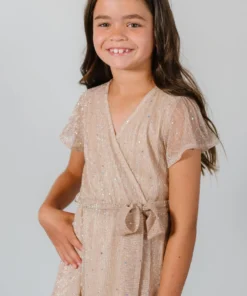 BB Custom Dresses Youth Grace Sparkle Gown | Champagne 19 BB Custom Dresses Youth Grace Sparkle Gown | Champagne
