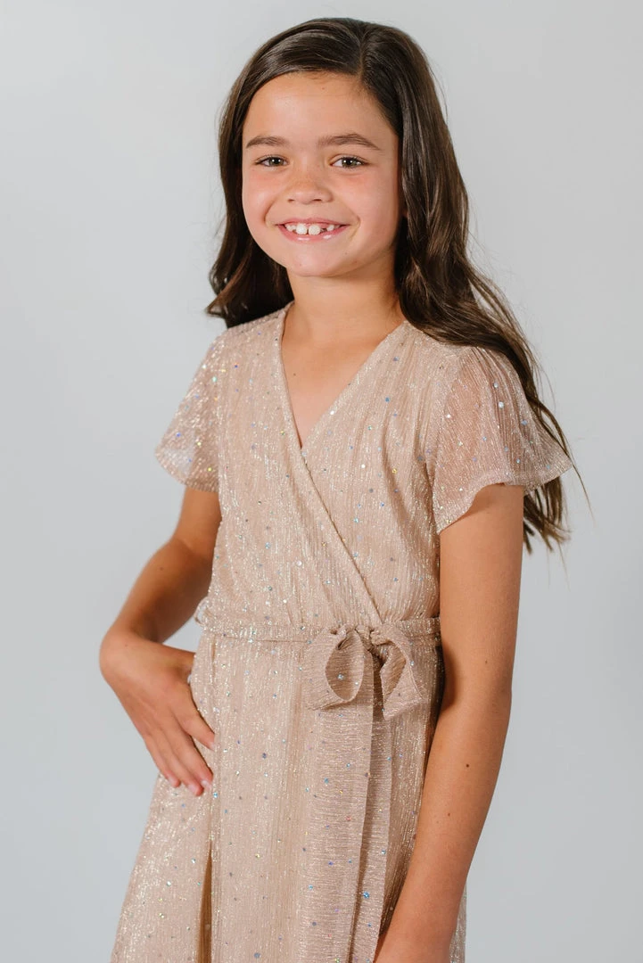 BB Custom Dresses Youth Grace Sparkle Gown | Champagne 10 BB Custom Dresses Youth Grace Sparkle Gown | Champagne