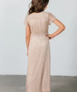 BB Custom Dresses Youth Grace Sparkle Gown | Champagne 13 BB Custom Dresses Youth Grace Sparkle Gown | Champagne