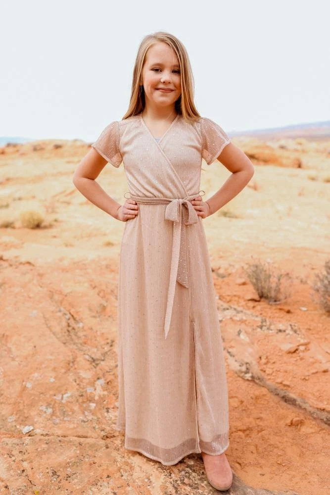 BB Custom Dresses Youth Grace Sparkle Gown | Champagne 9 BB Custom Dresses Youth Grace Sparkle Gown | Champagne