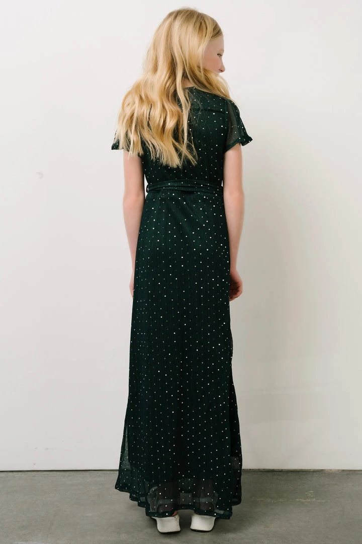 BB Custom Dresses Youth Grace Sparkle Gown | Emerald 4 BB Custom Dresses Youth Grace Sparkle Gown | Emerald