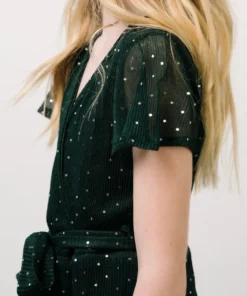 BB Custom Dresses Youth Grace Sparkle Gown | Emerald