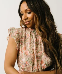 HAY Yvette Midi Dress | Pink Floral