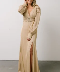 Soi Zae Shimmer Gown | Gold Dresses 10 Soi Zae Shimmer Gown | Gold Dresses