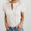 HAY Zara Lace Top | White